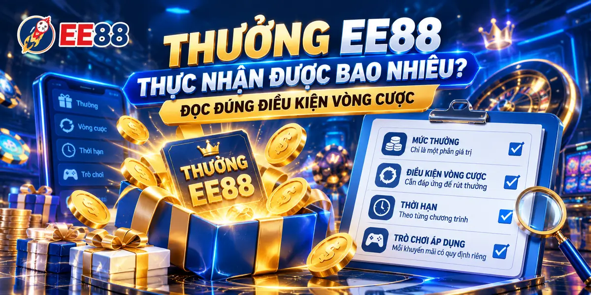 Cách tính vòng cược khuyến mãi EE88